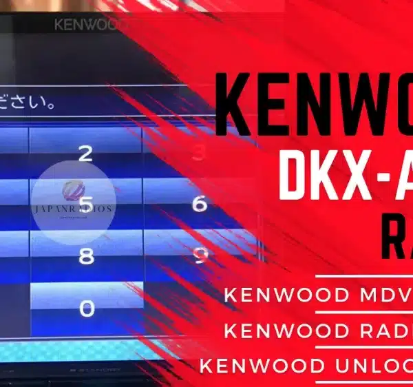 Kenwood DKX-A801 unlock code car stereo