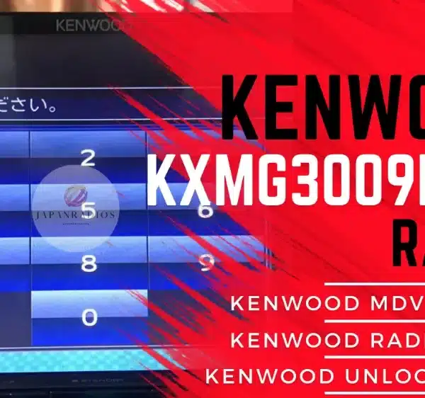 Kenwood KXMG3009BTW unlock code