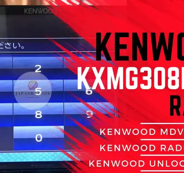 Kenwood KXMG308BTW unlock code car stereo