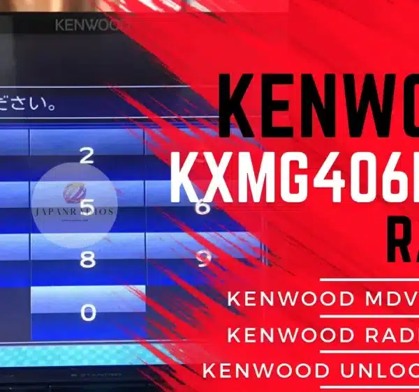 Kenwood KXMG406BTW unlock code stereo display