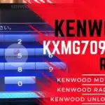 Kenwood KXMG709BTW unlock code
