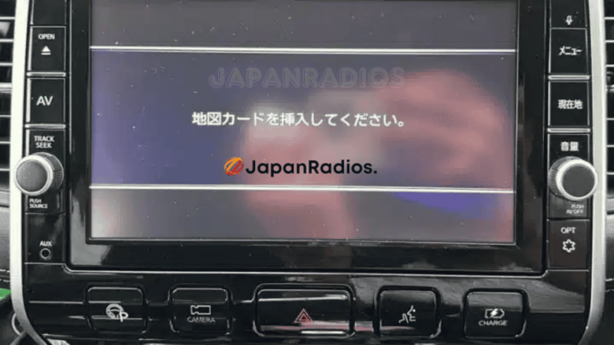 MM318D-W Map SD Card error fix for Nissan JDM import