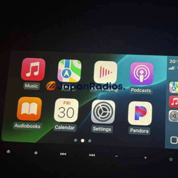 Honda VXM-185VFi SD card fixed by JapanRadios with Apple CarPlay fully functional on dashboard display