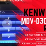 Kenwood MDV-D303ML radio code entry screen Japanese car stereo serial number location Kenwood MDV-D303ML unlock code keypad