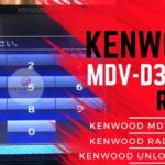 kenwood-MDV-D305W-radio-unlock-code service - send picture of locked radio screen for instant permanent code without removal