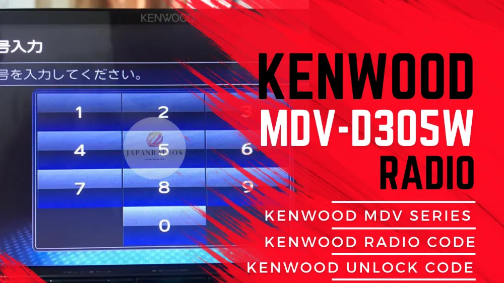 kenwood-MDV-D305W-unlock-code kenwood-MDV-D305W-radio-unlock-code service - send picture of locked radio screen for instant permanent code without removal
