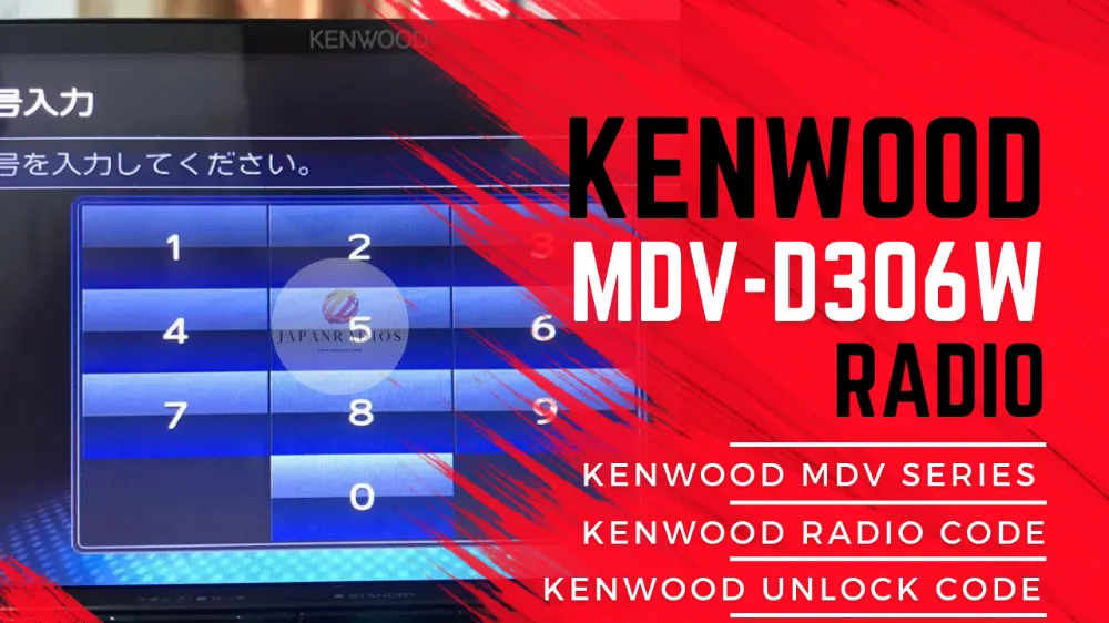 kenwood-MDV-D306W-unlock-code Kenwood MDV-D306W radio unlock code service - send picture of locked radio screen for instant permanent code without removal