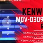 Kenwood MDV-D309BTW radio unlock code service - send picture of locked radio screen for instant permanent code without removal