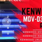 Kenwood MDV-D310W radio unlock code service - send picture of locked radio screen for instant permanent code without removal