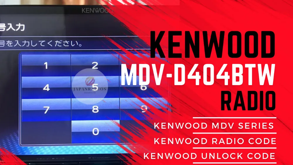 kenwood-MDV-D404BTW-unlock-code Kenwood MDV-D404BTW radio unlock code service - send picture of locked radio screen for instant permanent code without removal