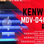 Kenwood MDV-D406BT radio unlock code service - send picture of locked radio screen for instant permanent code without removal
