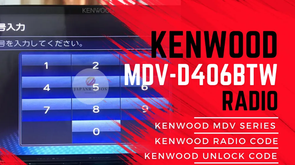 kenwood-MDV-D406BTW-unlock-code Kenwood MDV-D406BTW radio unlock code service - send picture of locked radio screen for instant permanent code without removal