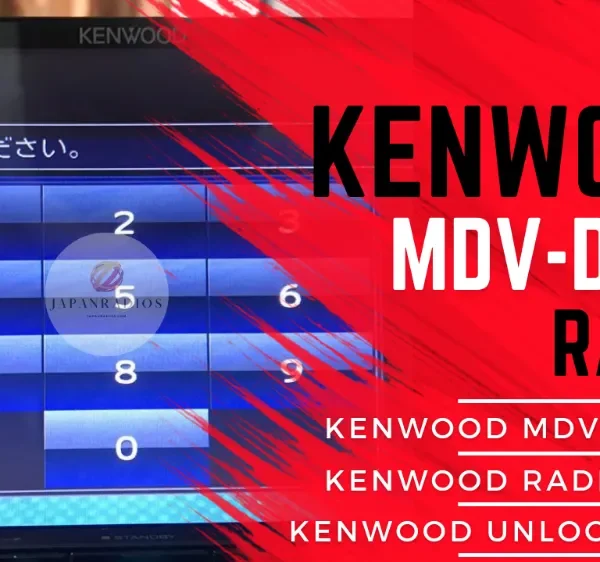 Kenwood MDV-D410 radio unlock code service - send picture of locked radio screen for instant permanent code without removal