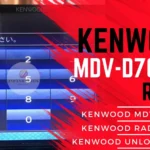 Kenwood MDV-D706BT radio unlock code service - send picture of locked radio screen for instant permanent code without removal