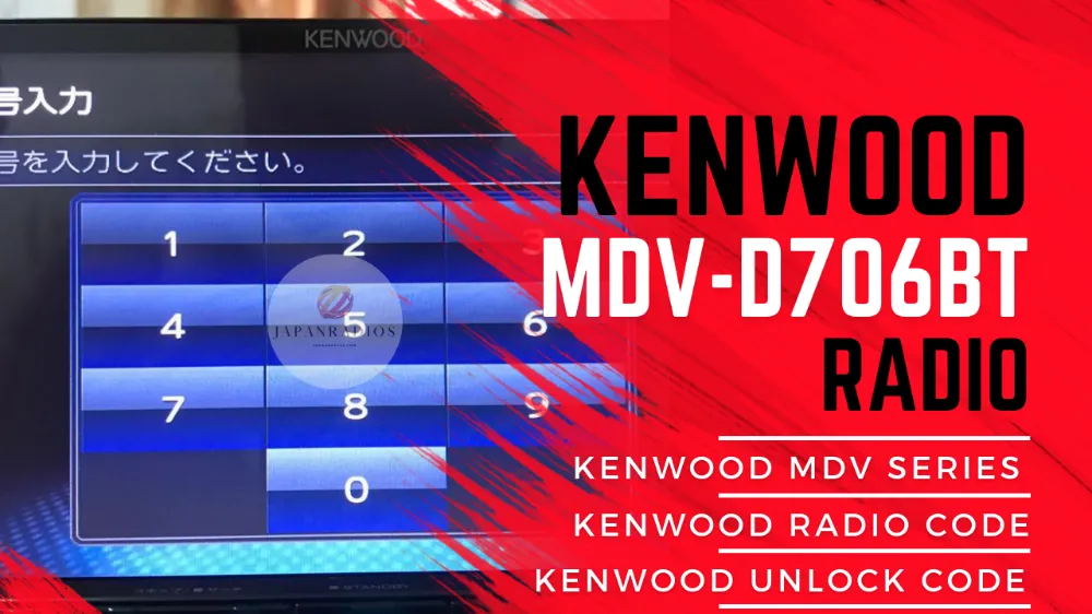 kenwood-MDV-D706BT-unlock-code Kenwood MDV-D706BT radio unlock code service - send picture of locked radio screen for instant permanent code without removal