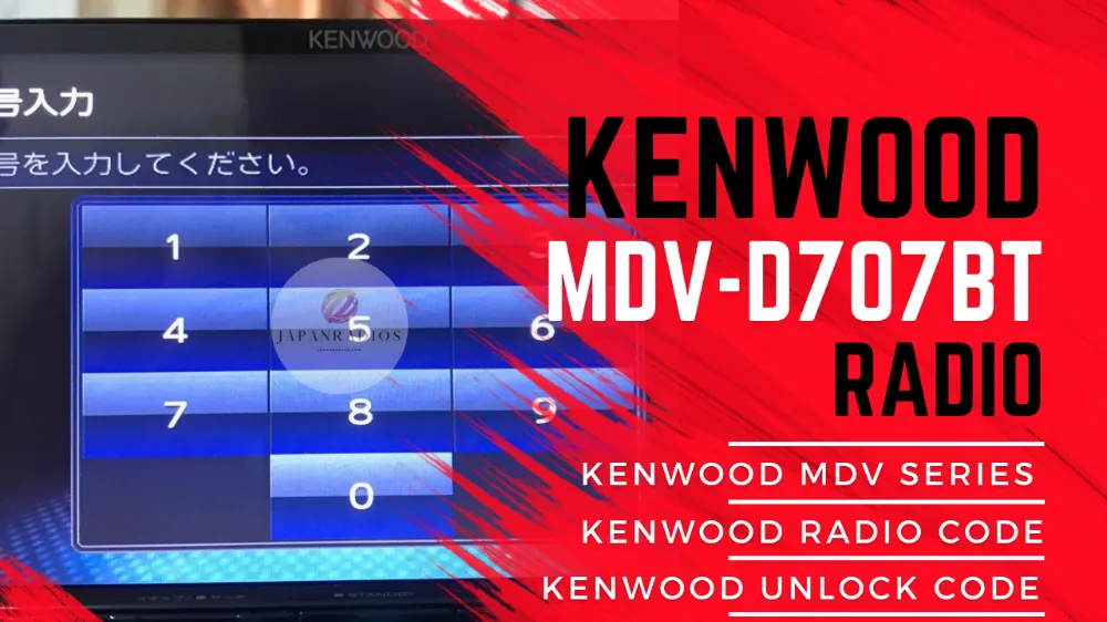 kenwood-MDV-D707BT-unlock-code Kenwood MDV-D707BT radio unlock code service - send picture of locked radio screen for instant permanent code without removal