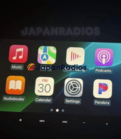 Radio Code and Map SD Card Error Fix for Japanese Cars 12 VXM-165VFNi with Apple CarPlay and map navigation fully functional after SD card error resolution