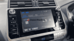 Toyota Prado B9129 Japanese navigation menu interface display