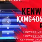 Kenwood KXMG406BTW unlock code stereo display