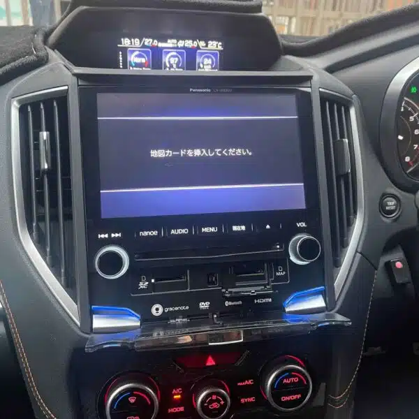 Panasonic CN-LR830D radio with Map SD Card error screen