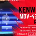 Kenwood MDV-434DT Unlock Code