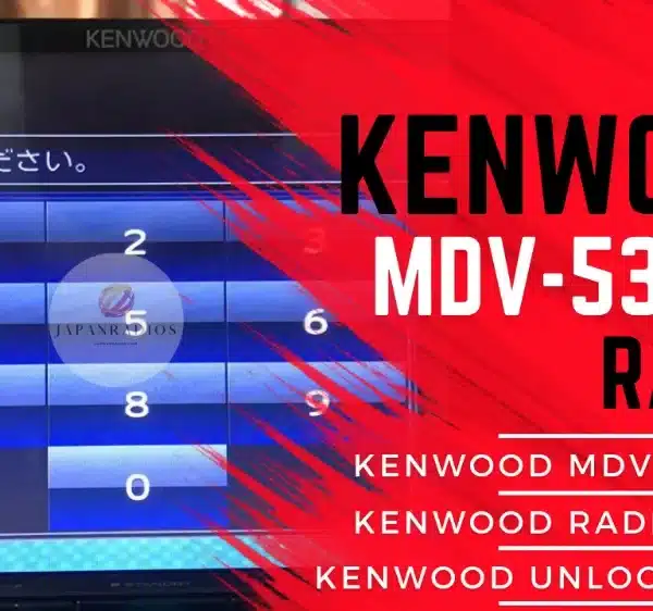 Kenwood MDV-535DT Unlock Code