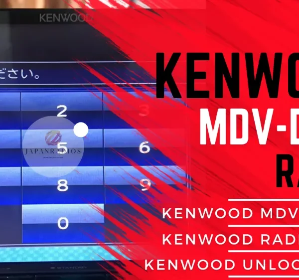 Kenwood MDV-D310 radio unlock code service - send picture of locked radio screen for instant permanent code without removal