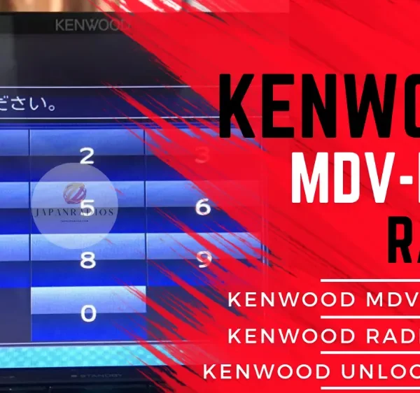 Kenwood MDV-D311 radio unlock code service - send picture of locked radio screen for instant permanent code without removal