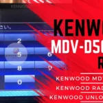 Kenwood MDV-D502BT radio unlock code service - send picture of locked radio screen for instant permanent code without removal