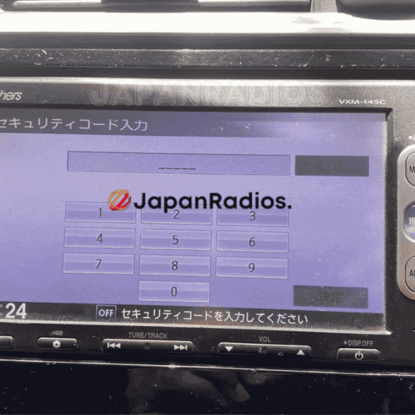 Honda Gathers VXM-145C Unlock Code screen