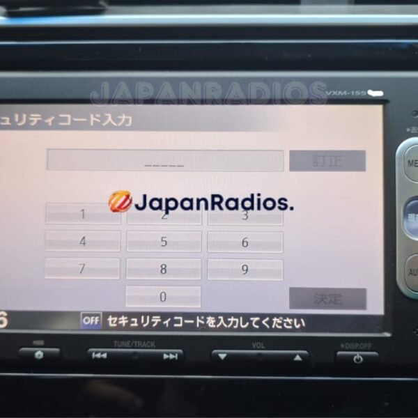 Honda Gathers VXM-155C Radio Code Unlock Service