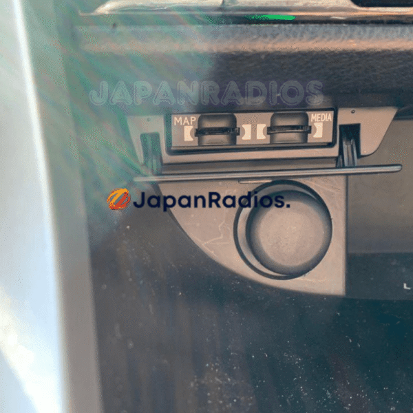 Lexus RX200T map sd card showing the physical OEM Japanese part.